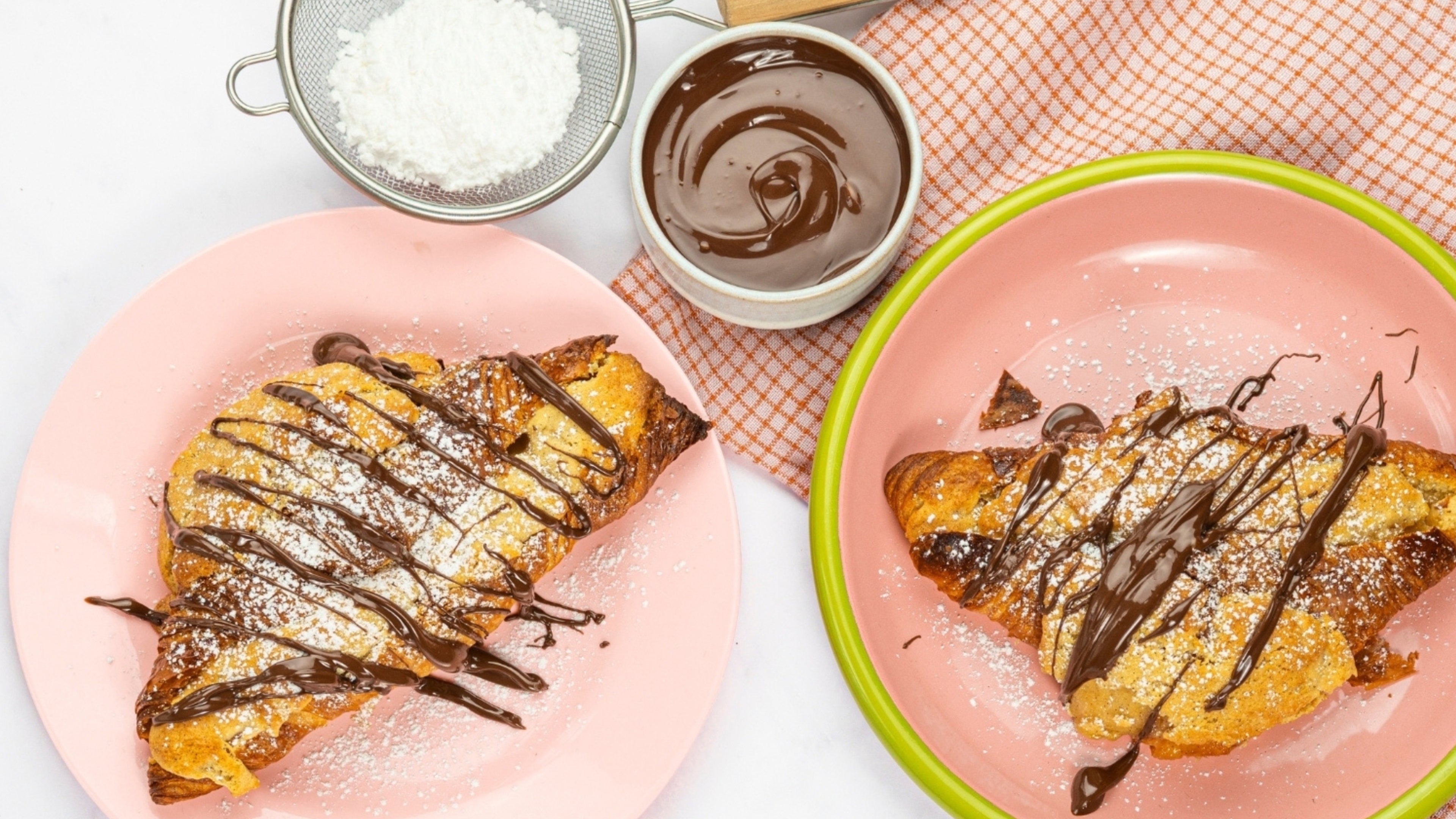 Cookie croissants - Nine Bean Rows