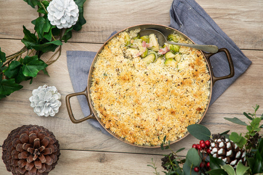 Brussels sprout gratin