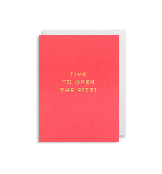 Time to Open the Fizz