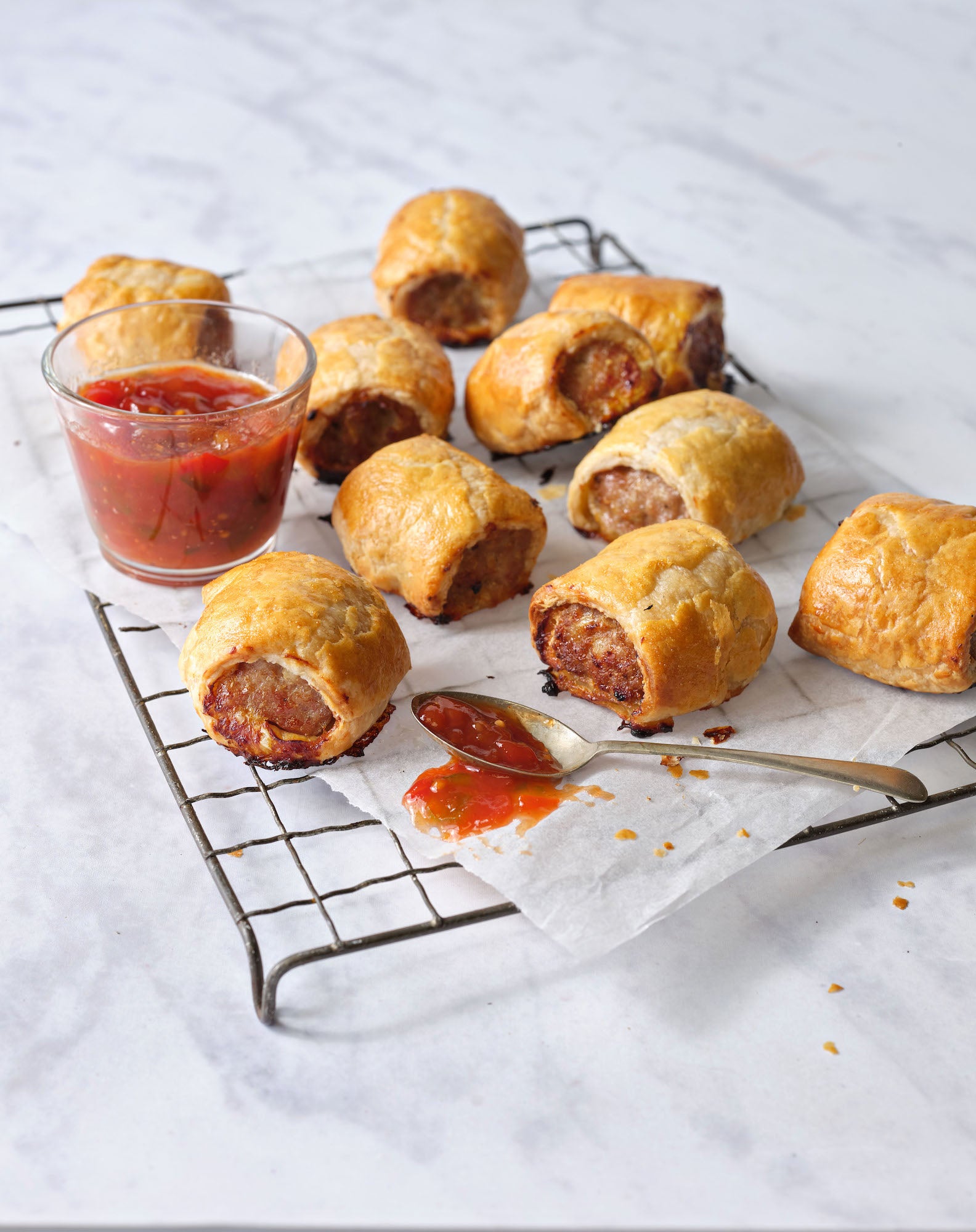 Nine Rows Sausage rolls – Nine Bean Rows