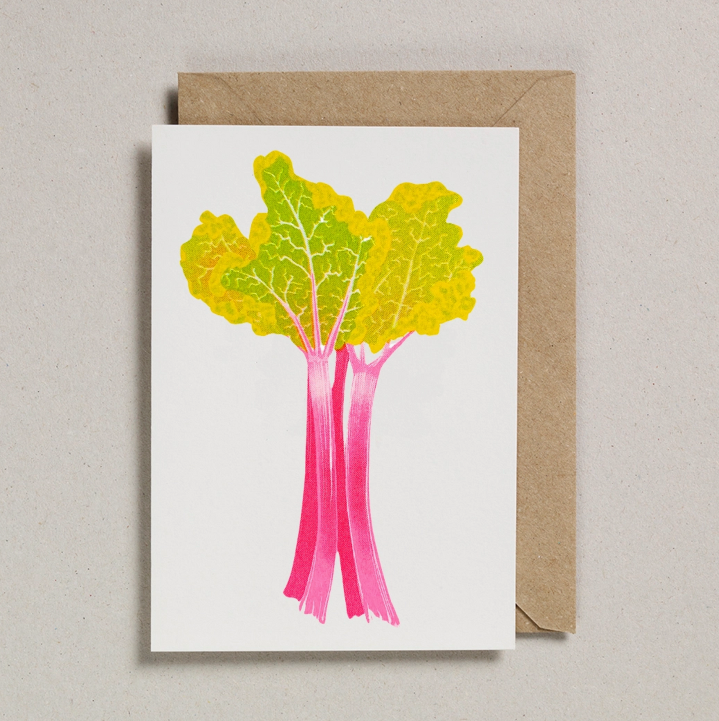 Rhubarb card